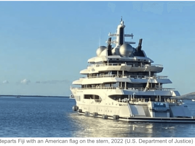 U.S. Marshals Spend $600,000 a Month to Maintain Seized Russian Yacht